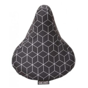 Pokrowiec siodła czerń/pajęczyna