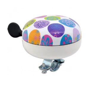 Dzwonek rowerowy kwiaty