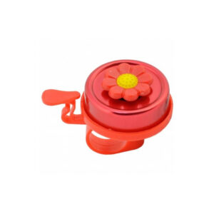 Dzwonek z kwiatkiem czerwony