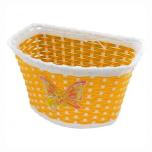 Kosz przedni dziecięcy żółty