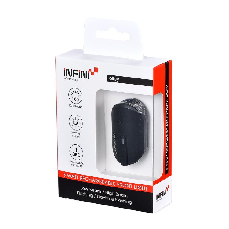 Lampa przód INFINI Olley USB - obrazek 4