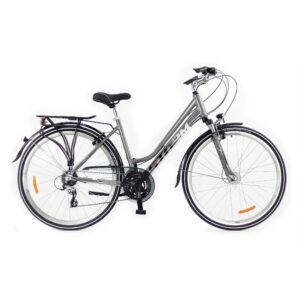 Rower Storm Marathon 4.0 Lady Srebrny- biały
