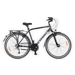 Rower Storm Marathon 6.0 Man Czarno- srebrny