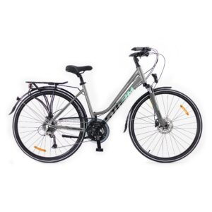 Rower Storm Marathon 8.0 Lady srebrny-morski