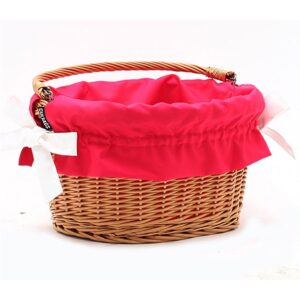 Wyściółka koszyka malinowa